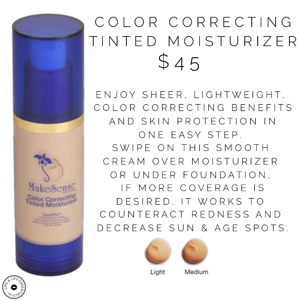 Color correcting tinted moisturizer